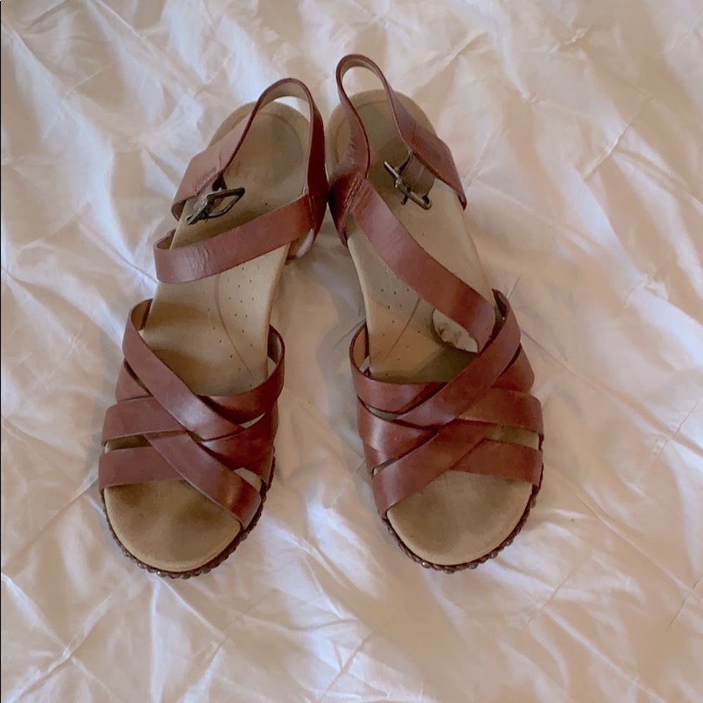 Dansko Clog Heeled Sandal